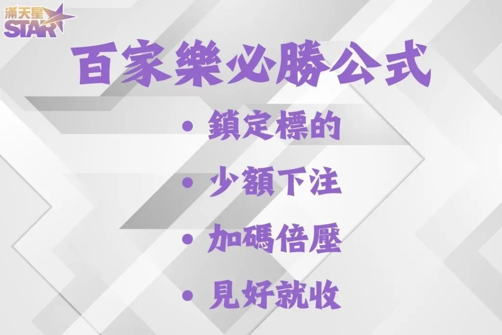 百家樂倍壓